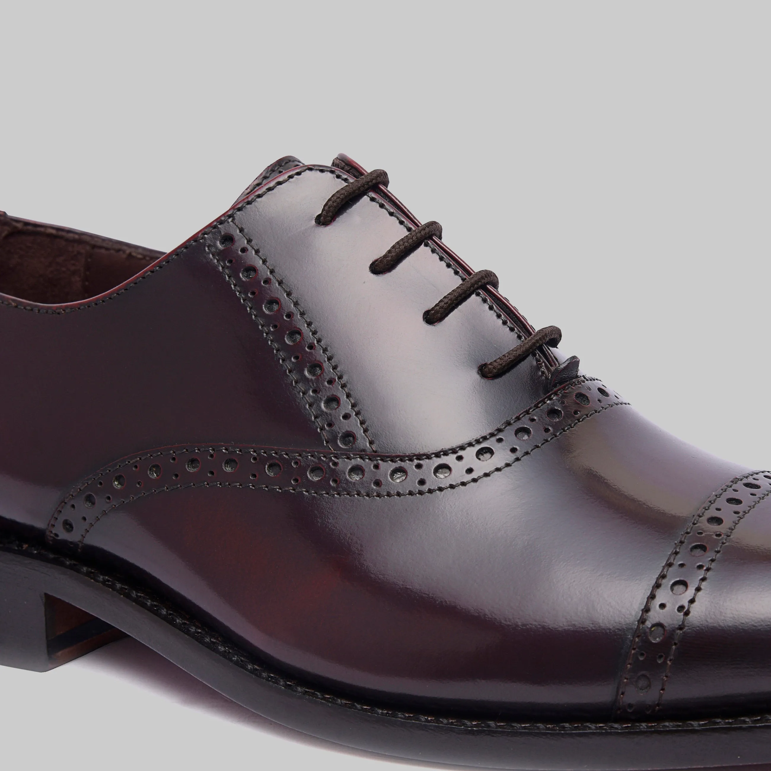 Tallon Goodyear Welted Cap Toe Wingtip Oxford Dress Shoes