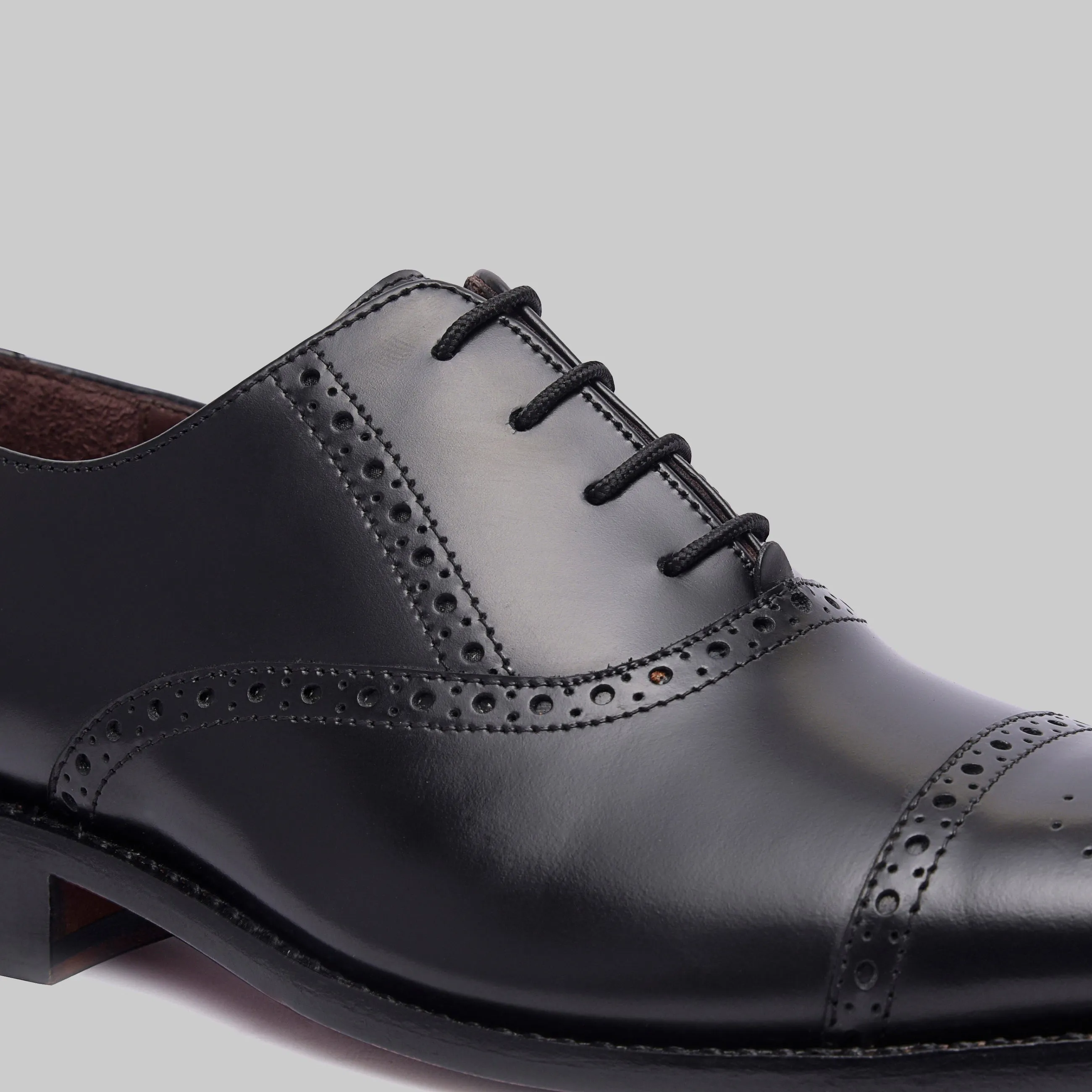 Tallon Goodyear Welted Cap Toe Wingtip Oxford Dress Shoes