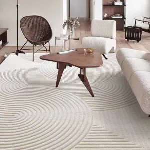 Texturised Cream Woven Rug