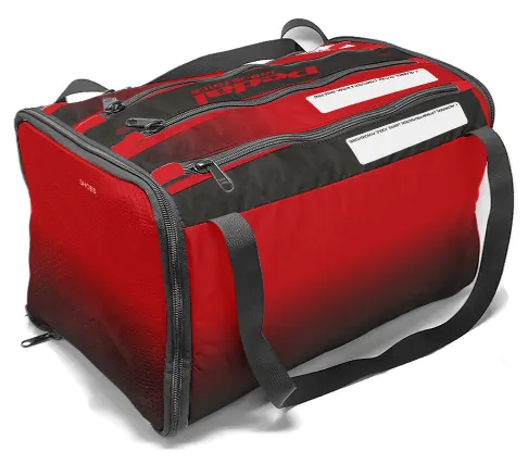 Thompson HS Warriors MTB 2023 CYCLING RACEDAY BAG™ - PLAIN - RED