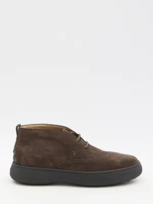 Tod's Desert Boots In Suede