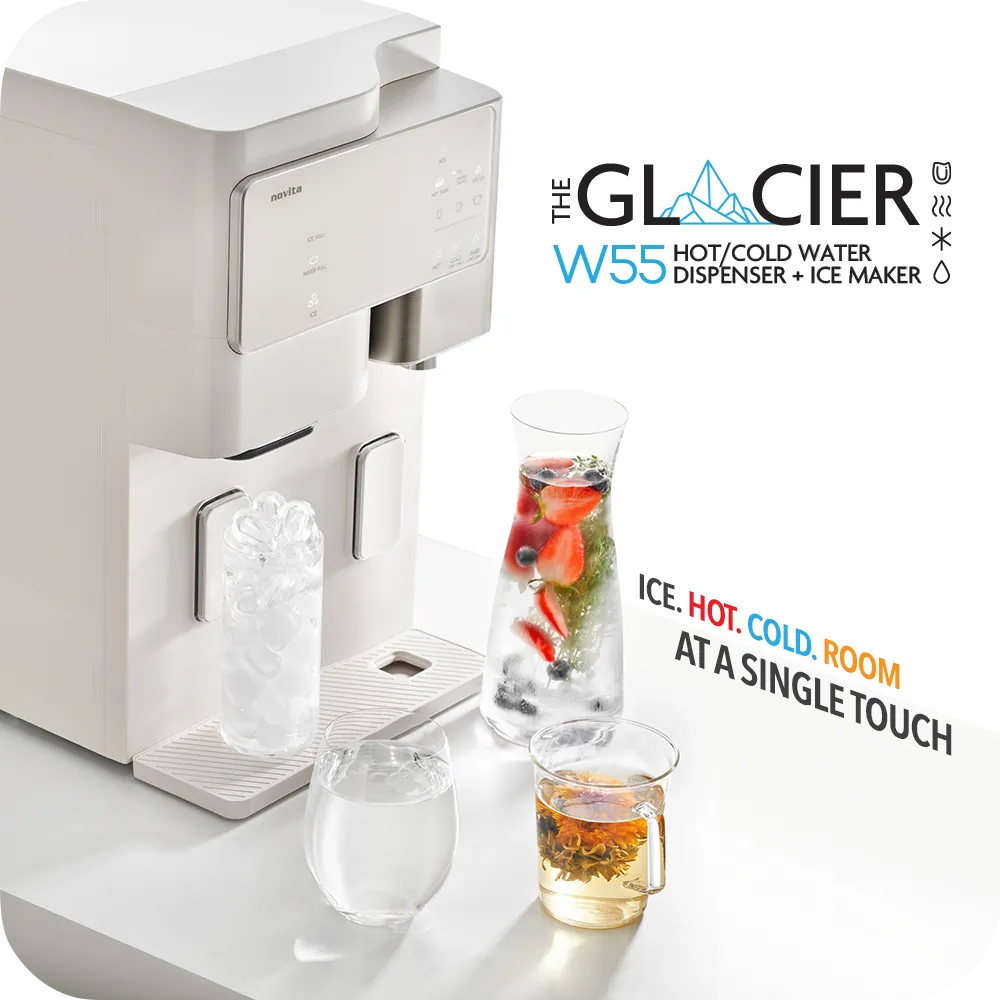 Trade-in Promotion - The Glacier W55 Hot/Cold Water Dispenser   Ice Maker (with Standard 2 Years Filters and 2 Years Warranty)