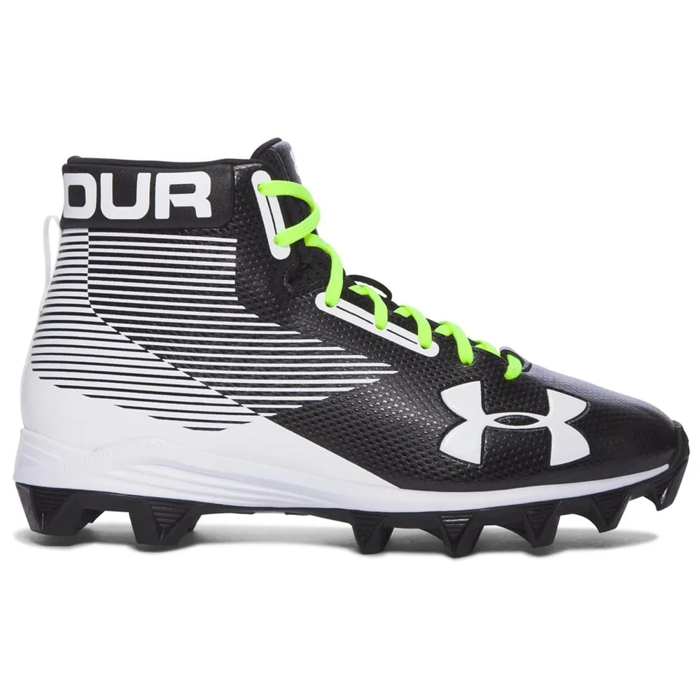 Under Armour Men Ua Hammer Mid Rubber Molded Football Cleats