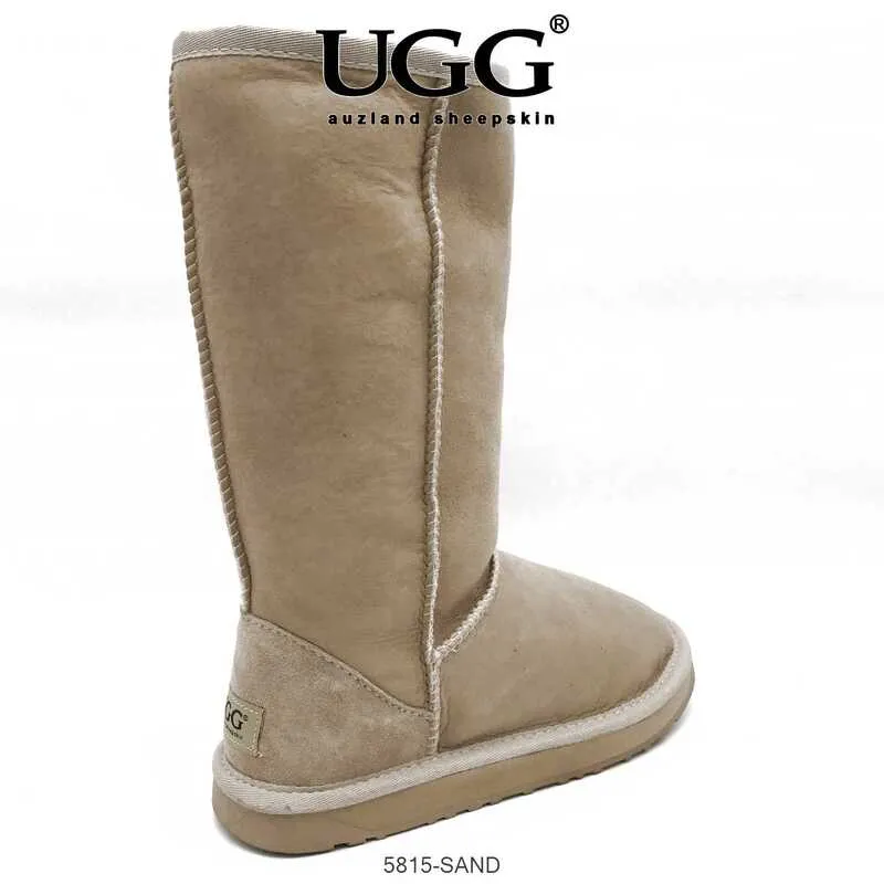 Unisex Premium Tall Classic UGG Boots Water Resistant - Sand