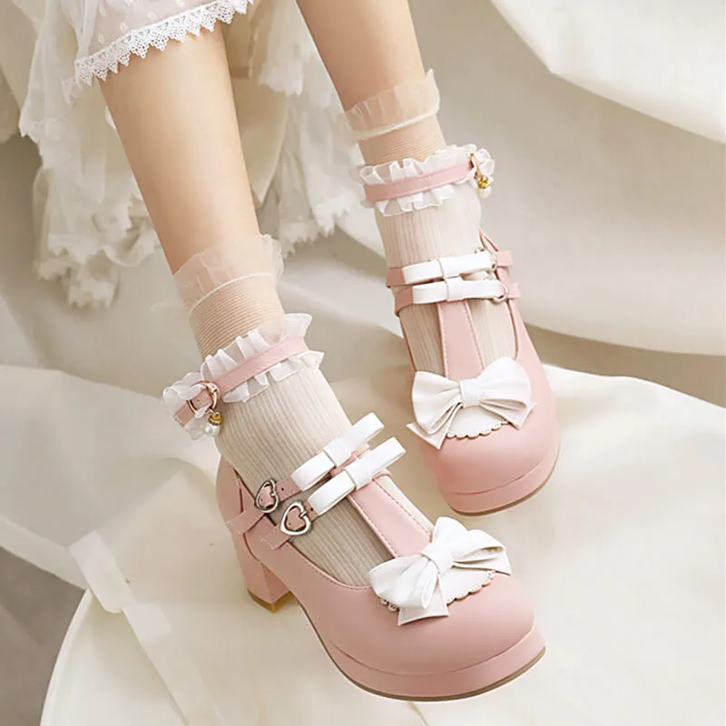 Uniwim Lace Bow Shoes SE21723