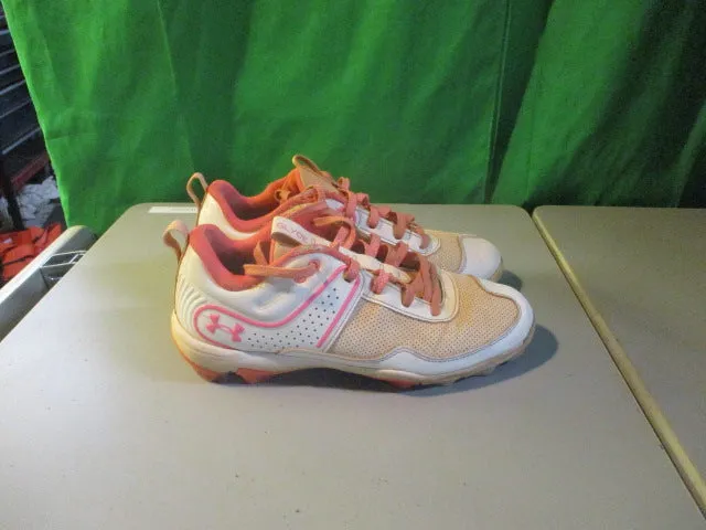 Used Under Armour Glyde Size 7.5 Cleats (Some Damage On Cleats See Photos)