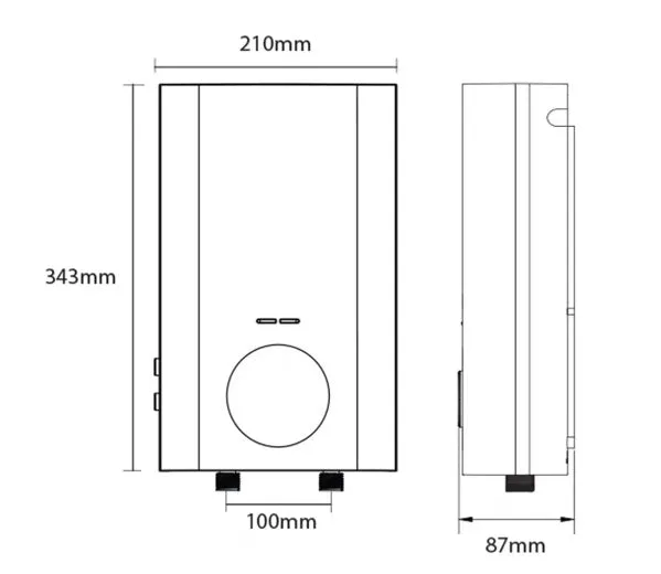 Viessmann Vitowell Easy Deluxe Instant Water Heater