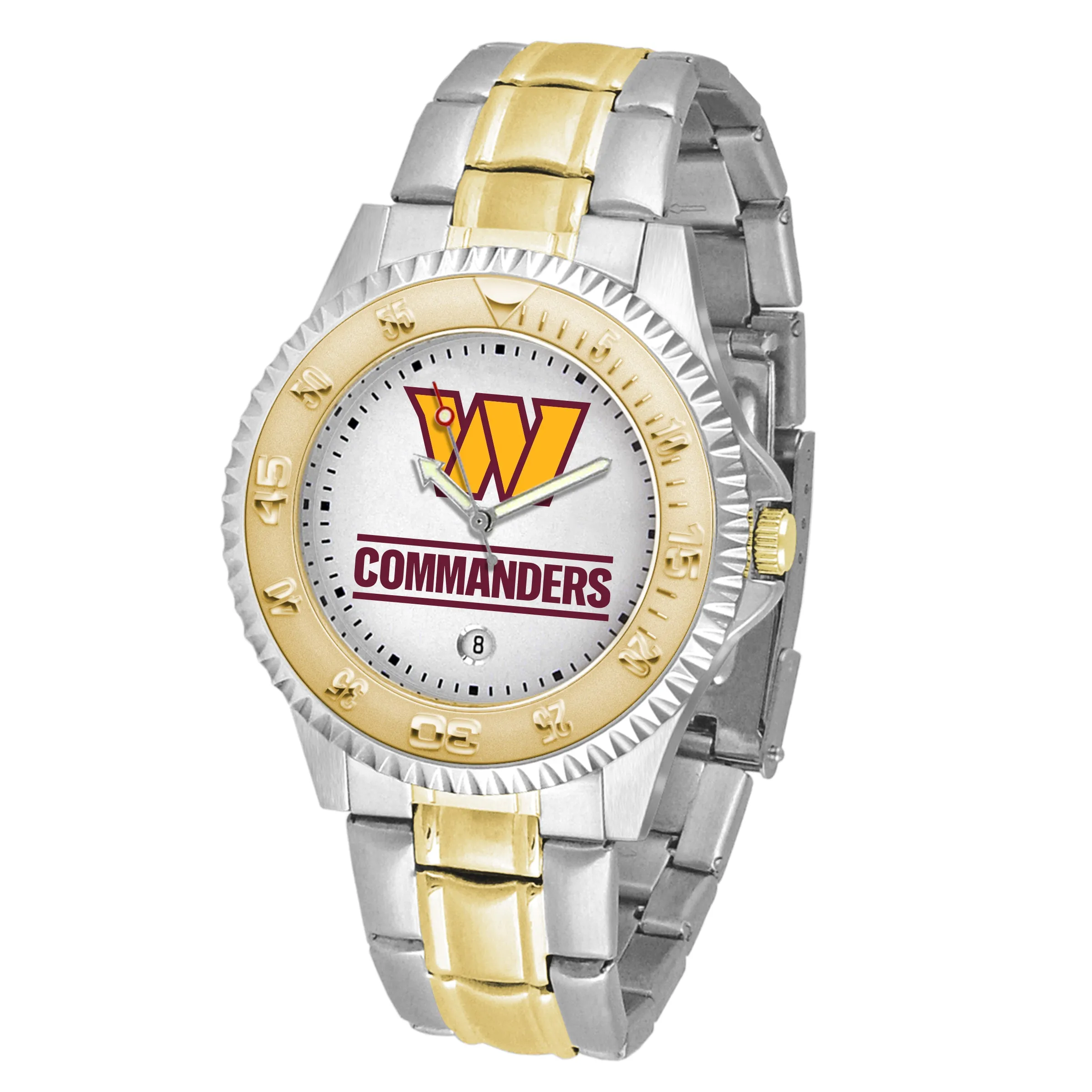 Washington Commanders Men's Two-Tone Competitor Watch