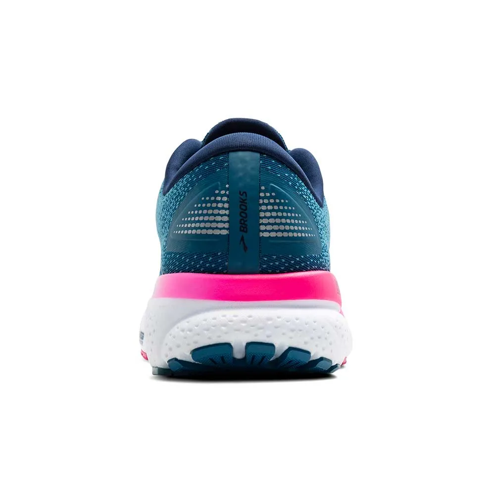 Women's Ghost 16 GTX Running Shoe - Moroccan Blue/Pink/Yellow - Regular (B)