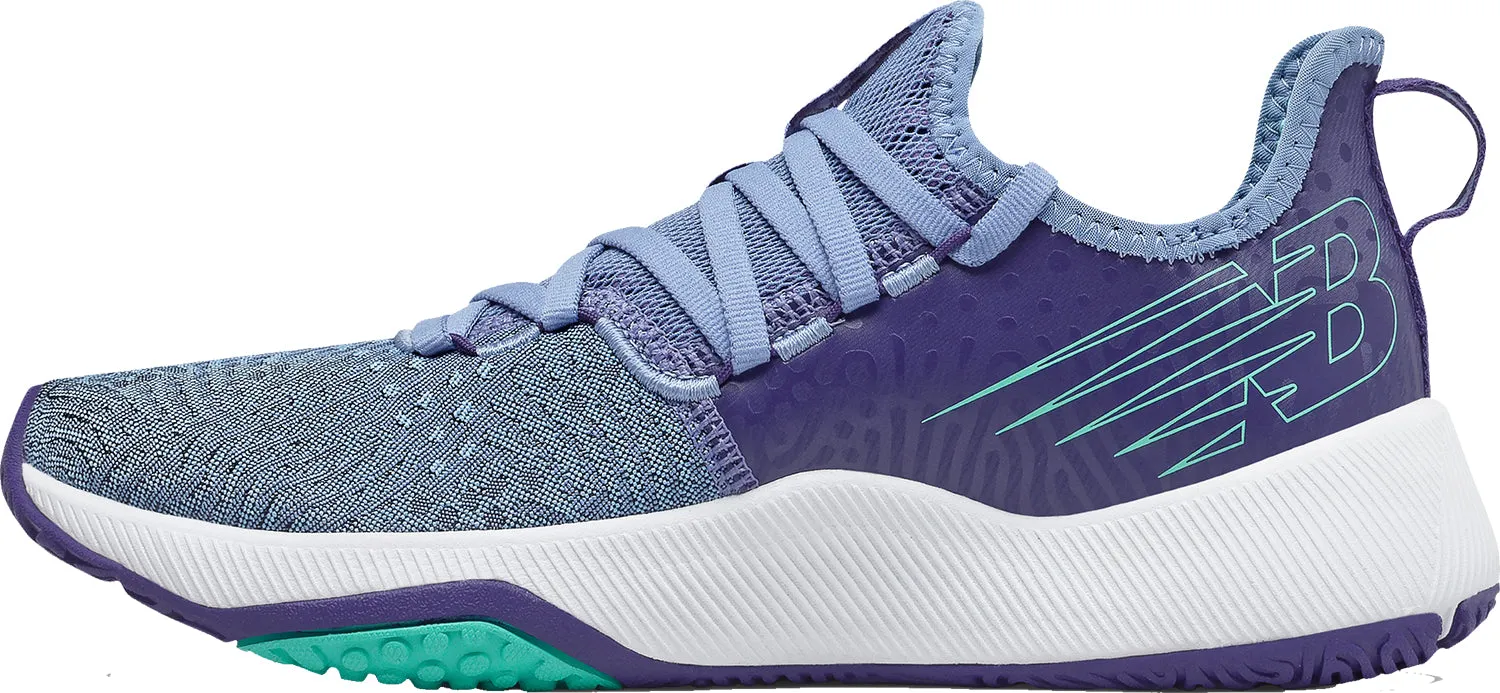 Women's New Balance WXM100LB FuelCell Trainer Stellar Blue/Captain Blue/Summer Jade Knit Mesh