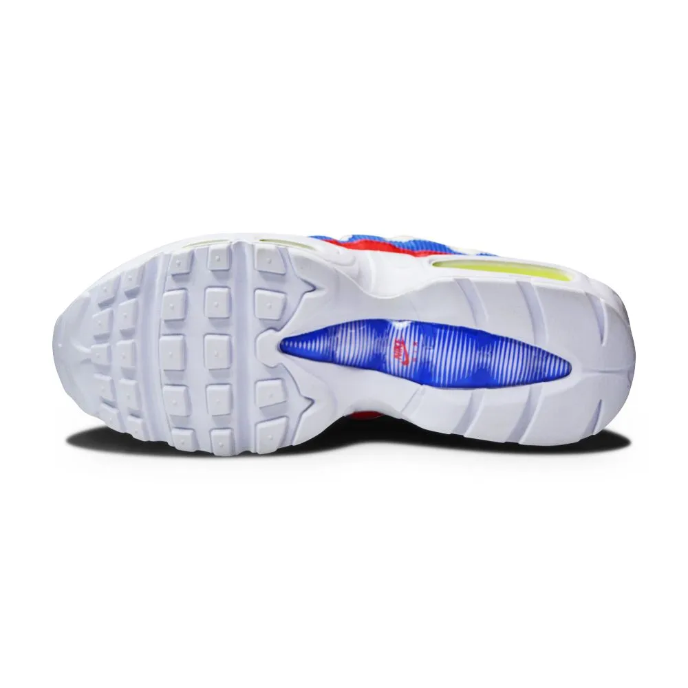 Women's Nike Air Max 95 SE - AQ4138-101 - Cream White Red Blue