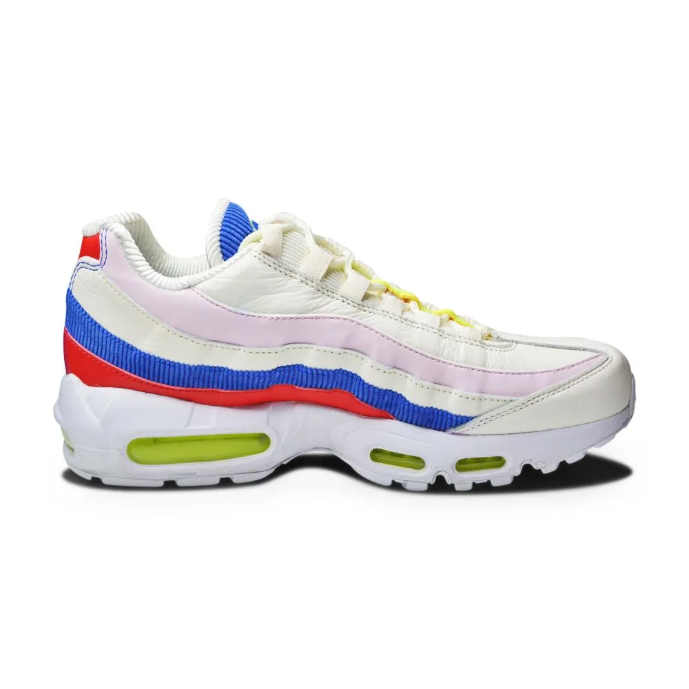 Women's Nike Air Max 95 SE - AQ4138-101 - Cream White Red Blue