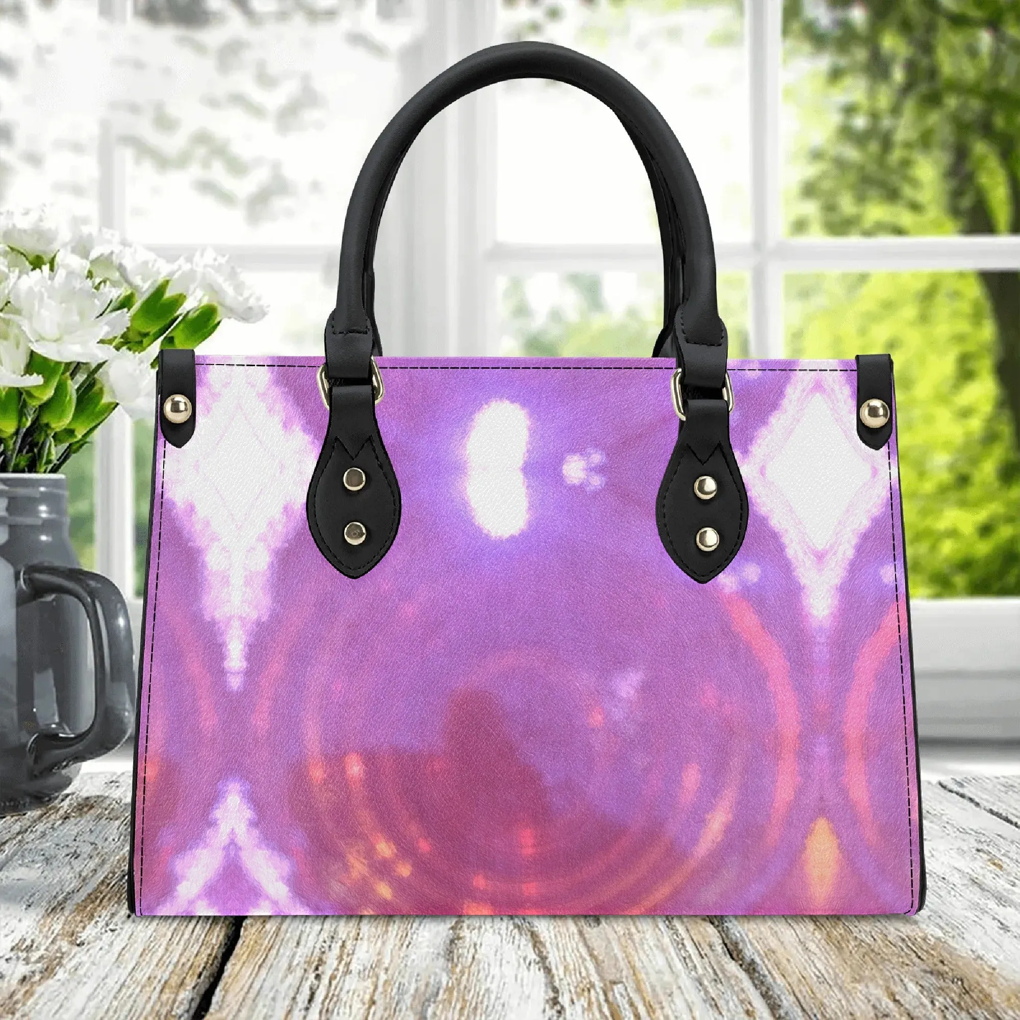 Womens PU Handbag - Pink - Designed by Concordia