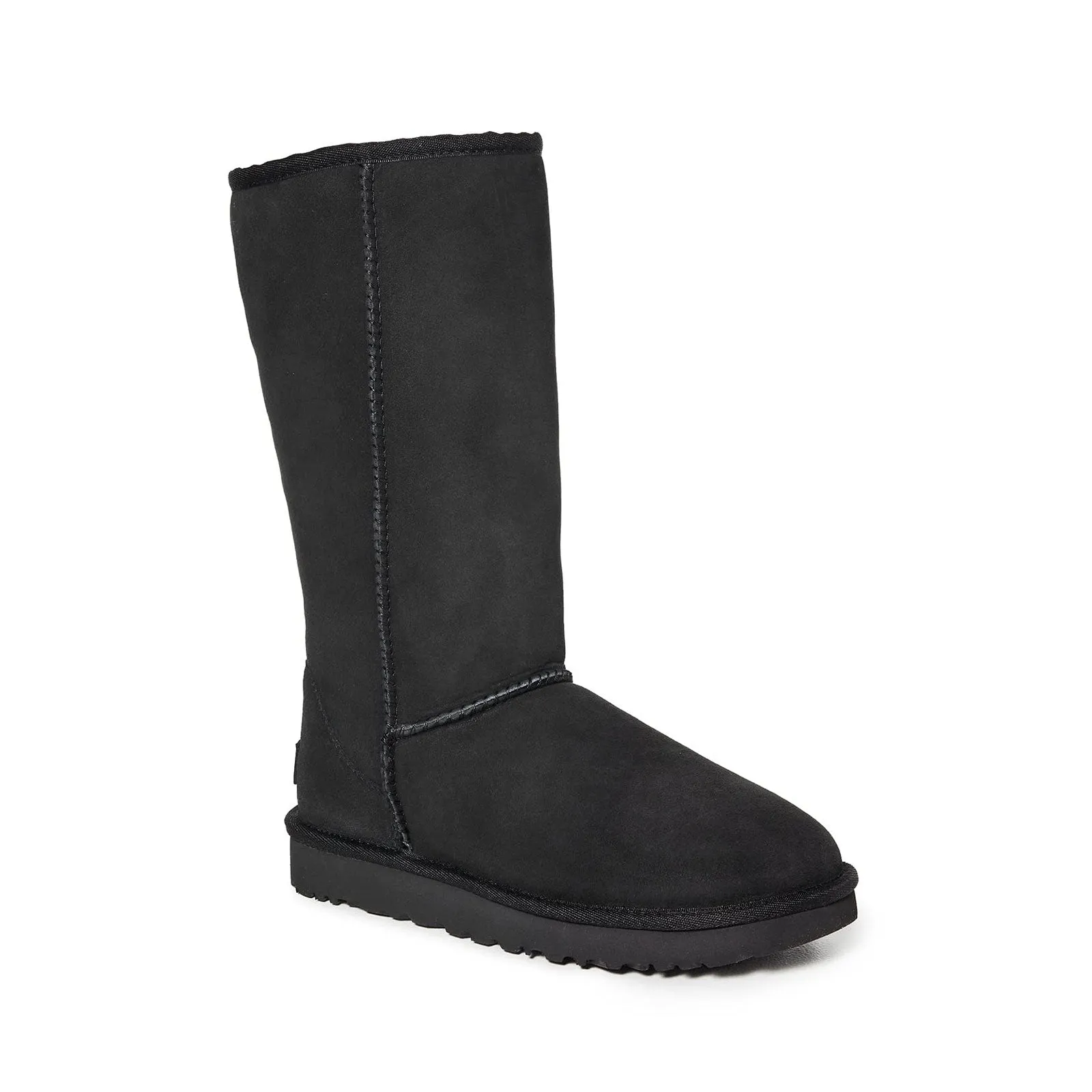 Women's Shoes UGG CLASSIC TALL II Slip On Sheepskin Boots 1016224 BLACK