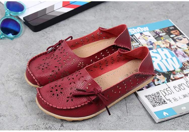 Women's Summer Casual Genuine Leather Loafers