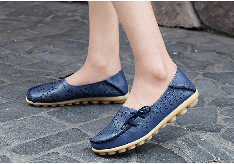 Women's Summer Casual Genuine Leather Loafers