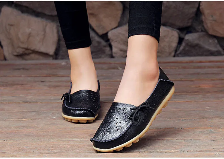 Women's Summer Casual Genuine Leather Loafers