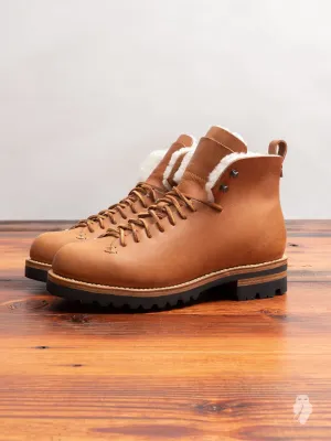 Wool Hiking Boot in Natural