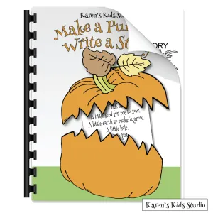 Worksheets Activity MAKE A PUMPKIN WRITE A STORY (Karen's Kids Printables)