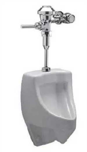 Z5738.207.00 Small Pint, 1/8 gpf, EcoVantage, Ultra Low Consumption, High Efficiency Urinal System, Top Spud, Small Footprint Urinal with Manual DiapragmFlush Valve